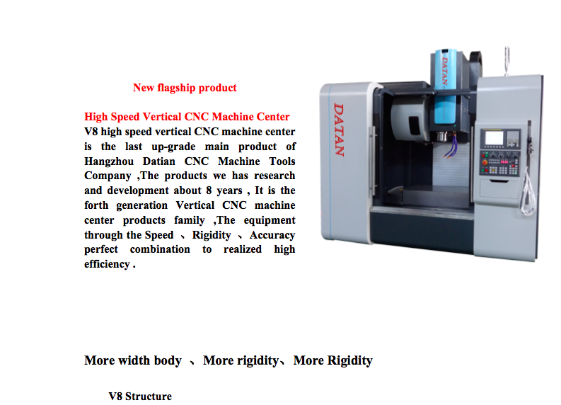 vertical cnc milling machine