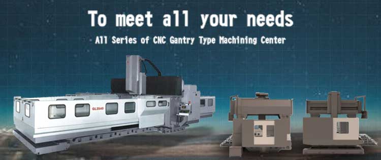 cnc double column machining center